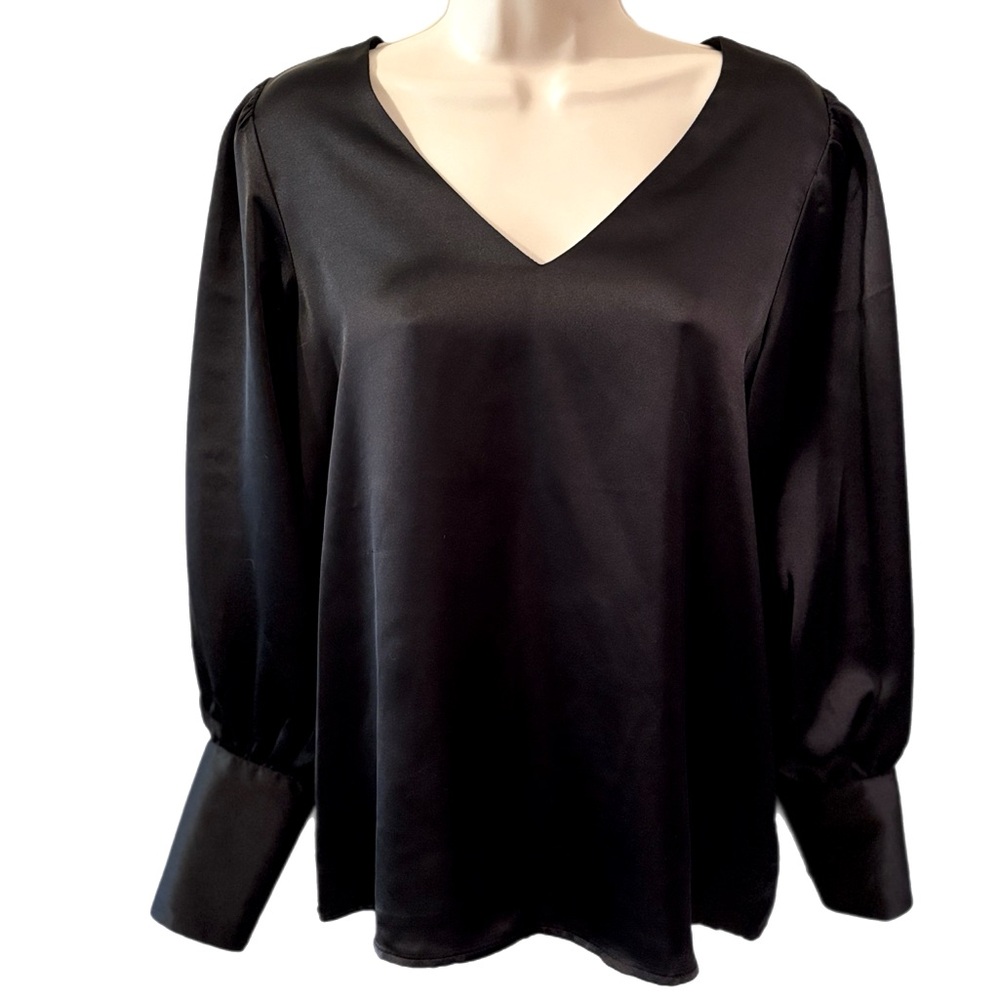 Elegant Black Women's Top